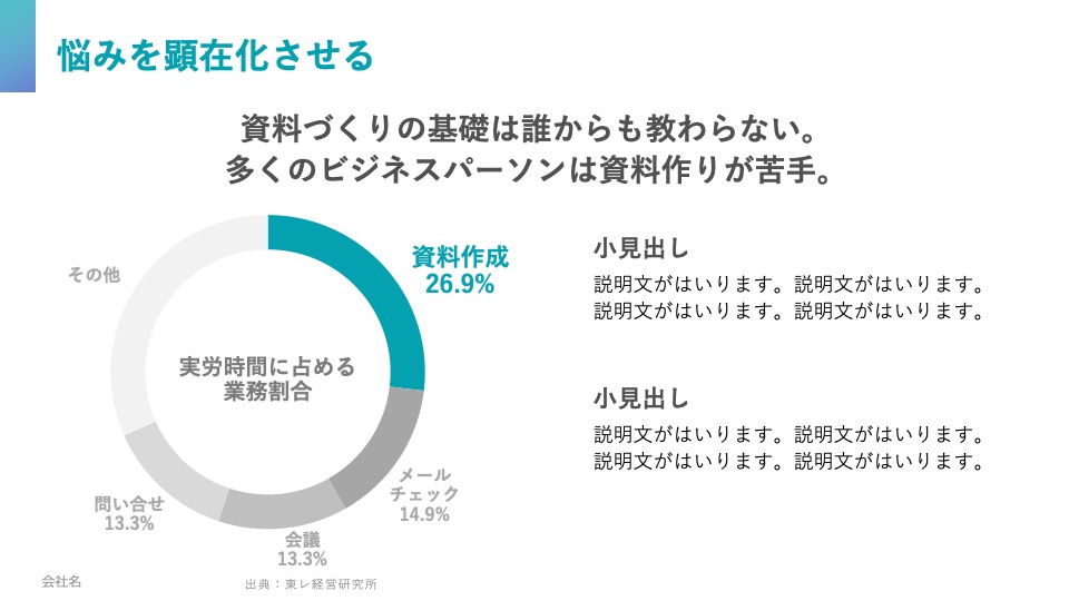 営業資料パワポテンプレートダウンロード プレゼン資料制作専門のプレサポ